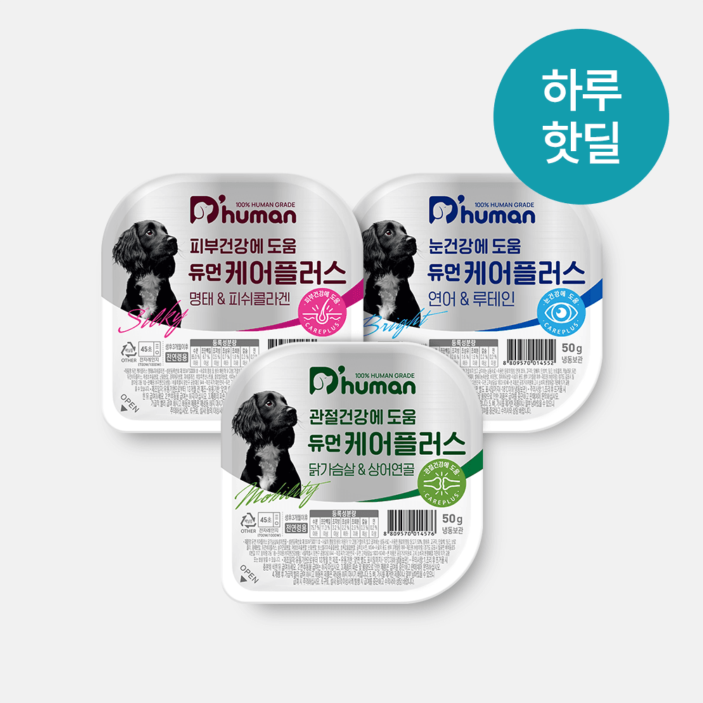 [하루핫딜] 듀먼 케어플러스 골라담기 3종 30팩